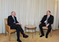 İlham Əliyev Argentinanın xarici işlər naziri ilə görüşüb