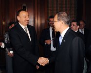 Prezident İlham Əliyev: Azərbaycan BMT TŞ-nın fəal üzvü olmaqla qurumda beynəlxalq hüququn normalarını və sülhü dəstəkləyəcək (FOTO)