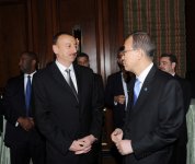 Prezident İlham Əliyev: Azərbaycan BMT TŞ-nın fəal üzvü olmaqla qurumda beynəlxalq hüququn normalarını və sülhü dəstəkləyəcək (FOTO)