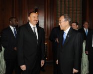 Prezident İlham Əliyev: Azərbaycan BMT TŞ-nın fəal üzvü olmaqla qurumda beynəlxalq hüququn normalarını və sülhü dəstəkləyəcək (FOTO)