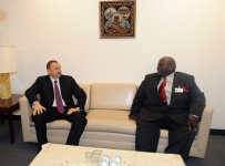 Azərbaycan Prezidenti Toqonun xarici işlər və əməkdaşlıq naziri ilə görüşüb