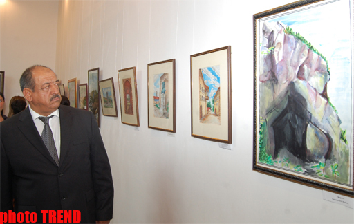 Şuşa foto və rəsmlərdə anıldı (FOTO)