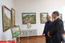Şuşa foto və rəsmlərdə anıldı (FOTO)