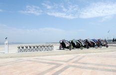 Azərbaycan Prezidenti və xanımı Dənizkənarı Milli Parkın yeni tikilən hissəsinin açılışında iştirak ediblər (FOTO)