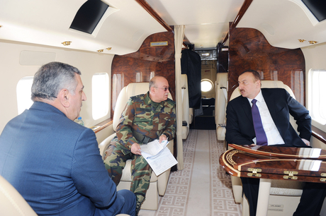 Prezident İlham Əliyev zəlzələnin nəticələrinin aradan qaldırılması ilə bağlı görülən tədbirlərlə yerində tanış olub (ƏLAVƏ OLUNUB-2) (FOTO)