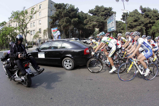 Azərbaycanda keçirilən beynəlxalq veloturun ikinci mərhələsi başa çatıb (FOTO)