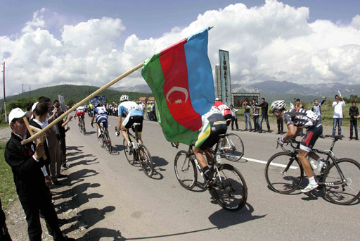 Azərbaycanda keçirilən beynəlxalq veloturun ikinci mərhələsi başa çatıb (FOTO)