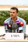Emin Ağalarov Bakıda yaradıcılıq planlarına və "Eurovision 2012" müsabiqəsinə həsr edilmiş mətbuat konfransı keçirib (FOTO)