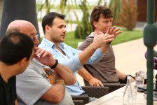 Emin Ağalarov Bakıda yaradıcılıq planlarına və "Eurovision 2012" müsabiqəsinə həsr edilmiş mətbuat konfransı keçirib (FOTO)