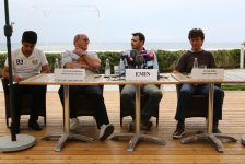 Emin Ağalarov Bakıda yaradıcılıq planlarına və "Eurovision 2012" müsabiqəsinə həsr edilmiş mətbuat konfransı keçirib (FOTO)