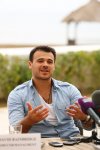 Emin Ağalarov Bakıda yaradıcılıq planlarına və "Eurovision 2012" müsabiqəsinə həsr edilmiş mətbuat konfransı keçirib (FOTO)