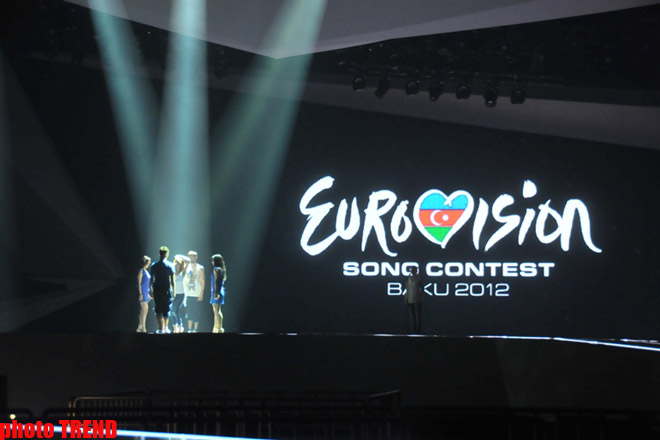 Yunanıstanın "Eurovision” təmsilçisi ilk repetisiyasını keçirib (FOTO)