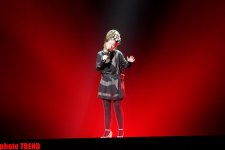 Albaniyanın "Eurovision” təmsilçisi ilk repetisiyasını keçirib (FOTO)