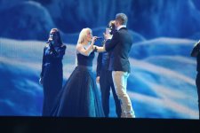 İslandiyanın "Eurovision” təmsilçilərinin ilk repetisiyasından görüntülər (FOTO)