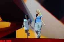 Latviyanın "Eurovision” təmsilçisinin ilk repetisiyasından görüntülər (FOTO)