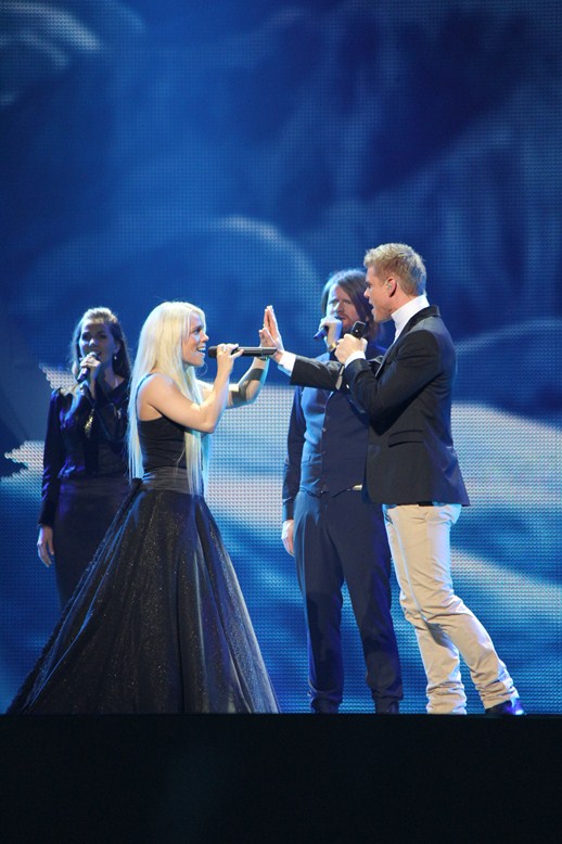 İslandiyanın "Eurovision” təmsilçilərinin ilk repetisiyasından görüntülər (FOTO)