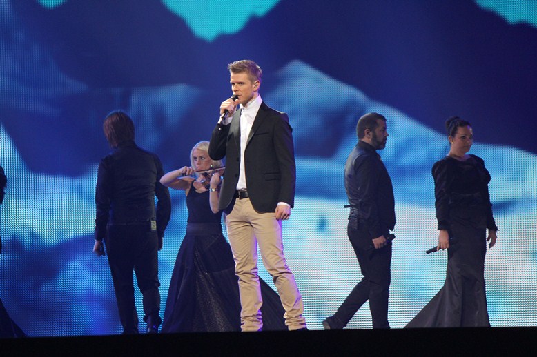 İslandiyanın "Eurovision” təmsilçilərinin ilk repetisiyasından görüntülər (FOTO)