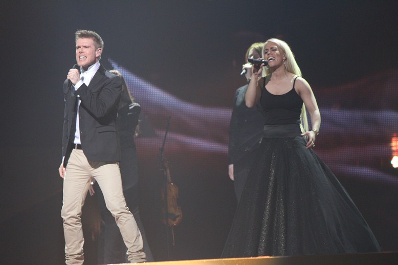 İslandiyanın "Eurovision” təmsilçilərinin ilk repetisiyasından görüntülər (FOTO)