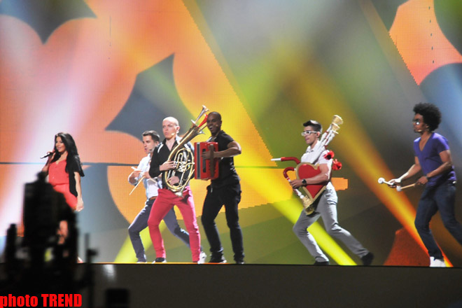 Rumıniyanın "Eurovision” təmsilçiləri ilk repetisiyasını keçirib (FOTO)
