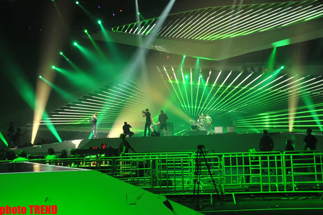 İsveçrənin "Eurovision” təmsilçiləri ilk repetisiyasını keçirib (FOTO)