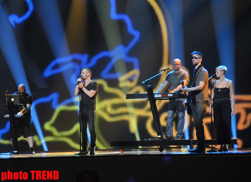Macarıstanı "Eurovision"da təmsil edən qrupun ilk məşqdən görüntülər (FOTO)