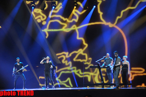 Macarıstanı "Eurovision"da təmsil edən qrupun ilk məşqdən görüntülər (FOTO)