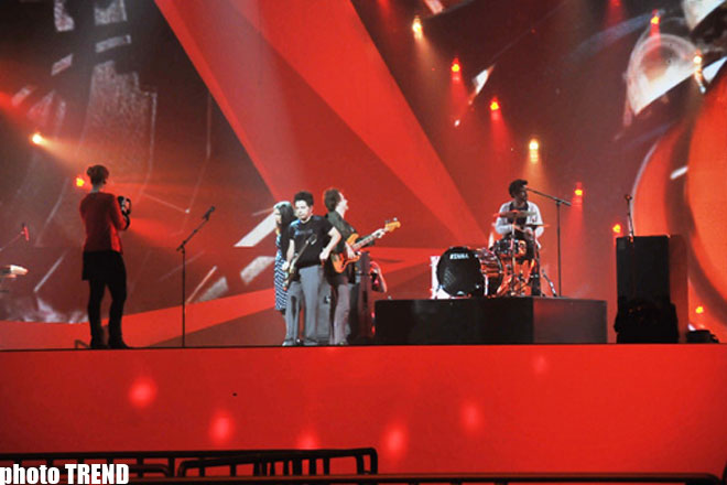 İsrailin "Eurovision" təmsilçisi ilk məşqini keçirib (FOTO)