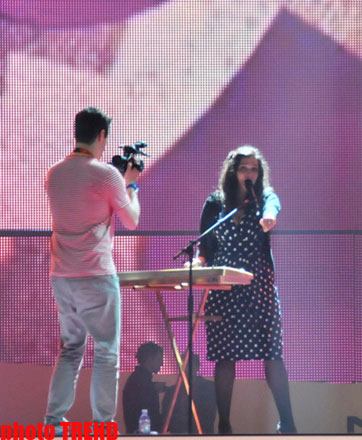 İsrailin "Eurovision" təmsilçisi ilk məşqini keçirib (FOTO)