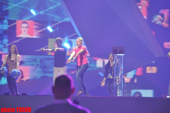 San Marinonun "Eurovision" təmsilçisi ilk məşqini keçirib (FOTO)