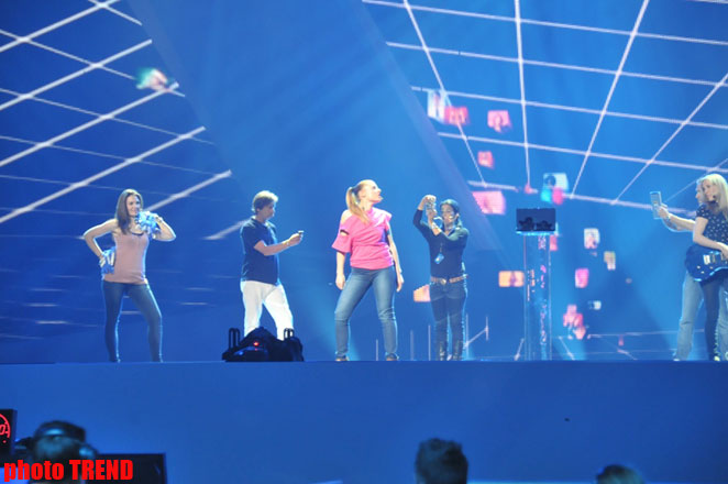 San Marinonun "Eurovision" təmsilçisi ilk məşqini keçirib (FOTO)