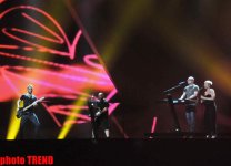 Macarıstanı "Eurovision"da təmsil edən qrupun ilk məşqdən görüntülər (FOTO)