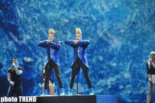 İrlandiyanı "Eurovision"da təmsil edən əkiz qardaşlar ilk məşqini keçirib (FOTO)