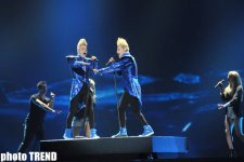 İrlandiyanı "Eurovision"da təmsil edən əkiz qardaşlar ilk məşqini keçirib (FOTO)