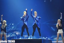 İrlandiyanı "Eurovision"da təmsil edən əkiz qardaşlar ilk məşqini keçirib (FOTO)