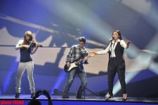 Makedoniyanın "Eurovision" təmsilçisi ilk repetisiyasını keçirib (FOTO)
