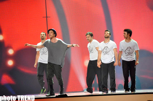 Türkiyənin "Eurovision" təmsilçisinin ilk məşqindən görüntülər (FOTO)