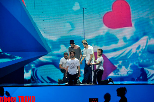 Türkiyənin "Eurovision" təmsilçisinin ilk məşqindən görüntülər (FOTO)