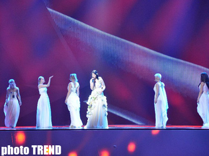 Sloveniyanın "Eurovision" təmsilçisinin ilk məşqindən görüntülər (FOTO)
