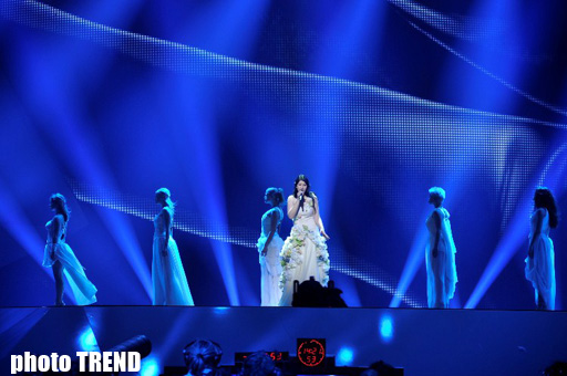 Sloveniyanın "Eurovision" təmsilçisinin ilk məşqindən görüntülər (FOTO)