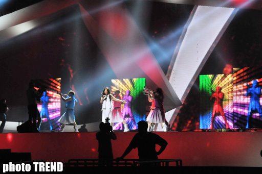 Ukraynanın "Eurovision" təmsilçisinin ilk məşqindən görüntülər (FOTO)