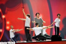 Türkiyənin "Eurovision" təmsilçisinin ilk məşqindən görüntülər (FOTO)