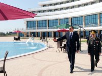 Prezident İlham Əliyev "Xəzri" İstirahət və Sağlamlıq Mərkəzinin açılışında iştirak edib (FOTO)