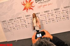 Bosniya və Herseqovinanın "Eurovision" təmsilçisi Bakı gecələrinə vurulub (FOTO)