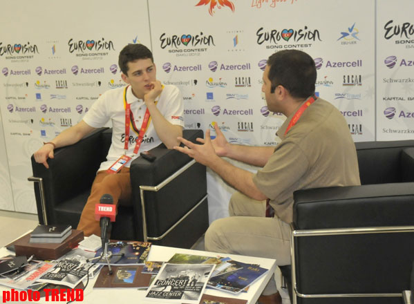 Litvanın "Eurovision 2012" iştirakçısı: Ağ pendirlə təndir çörəyi çox dadlıdır! (MÜSAHİBƏ) (FOTO)