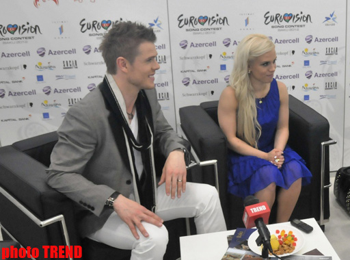 İslandiyanın "Eurovision 2012" iştirakçıları: Bakını ilk baxışdan sevdik (MÜSAHİBƏ) (FOTO)