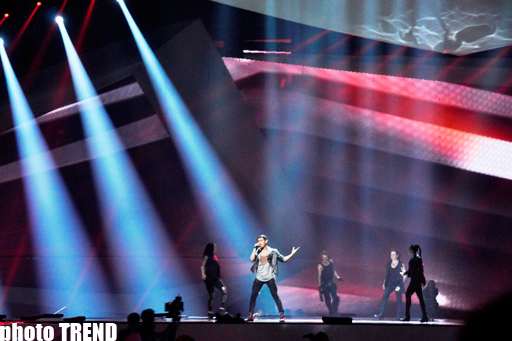 Norveçin "Eurovision" təmsilçisinin ilk məşqindən görüntülər (FOTO)