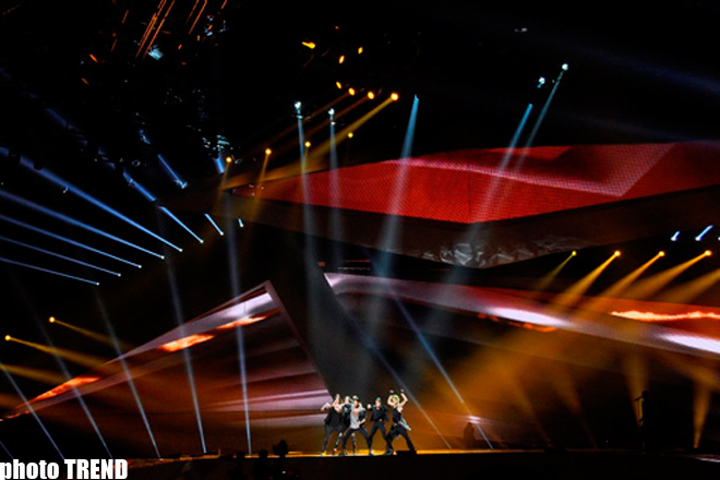 Norveçin "Eurovision" təmsilçisinin ilk məşqindən görüntülər (FOTO)