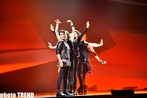 Norveçin "Eurovision" təmsilçisinin ilk məşqindən görüntülər (FOTO)