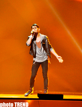 Norveçin "Eurovision" təmsilçisinin ilk məşqindən görüntülər (FOTO)