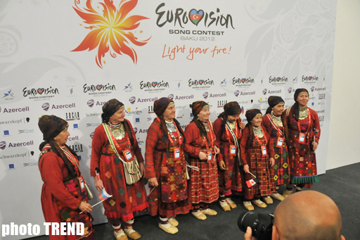 Azərbaycan bayrağı, Russian Party, Alla Puqaçova – "Buranovskiye babuşki"nin mətbuat konfransı (FOTO)
